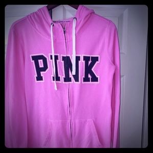 PINK sweatshirt hooded